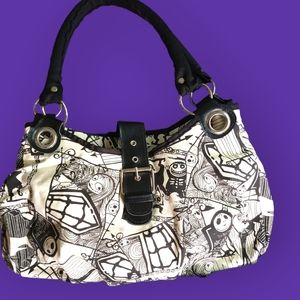Disney Nightmare before Christmas Canvas Medium bag purse like new